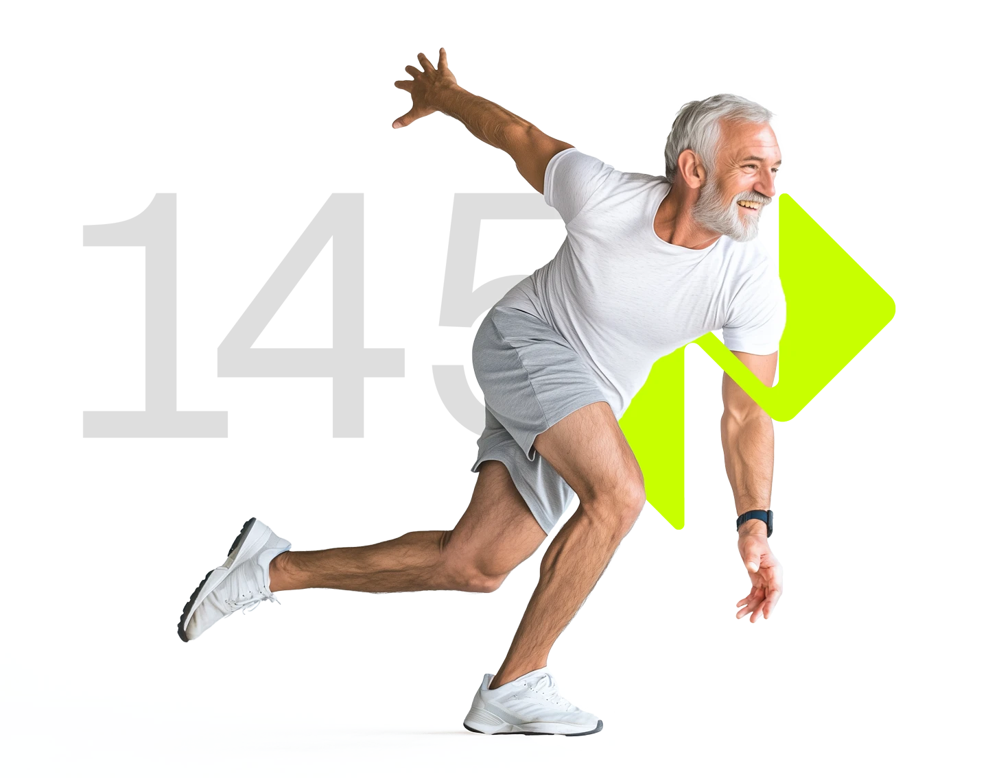 persona mayor haciendo ejercicios de fisioterapia geriátrica