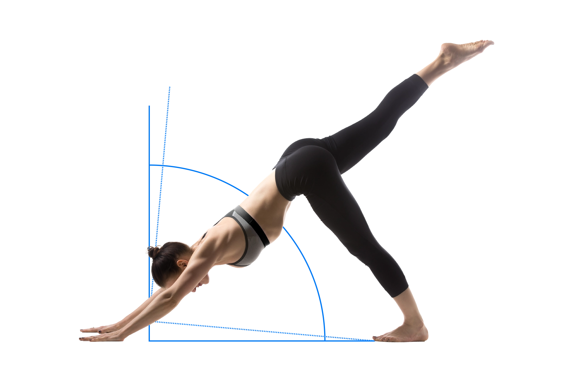 mujer deportista haciendo ejercicios de rehabilitacion