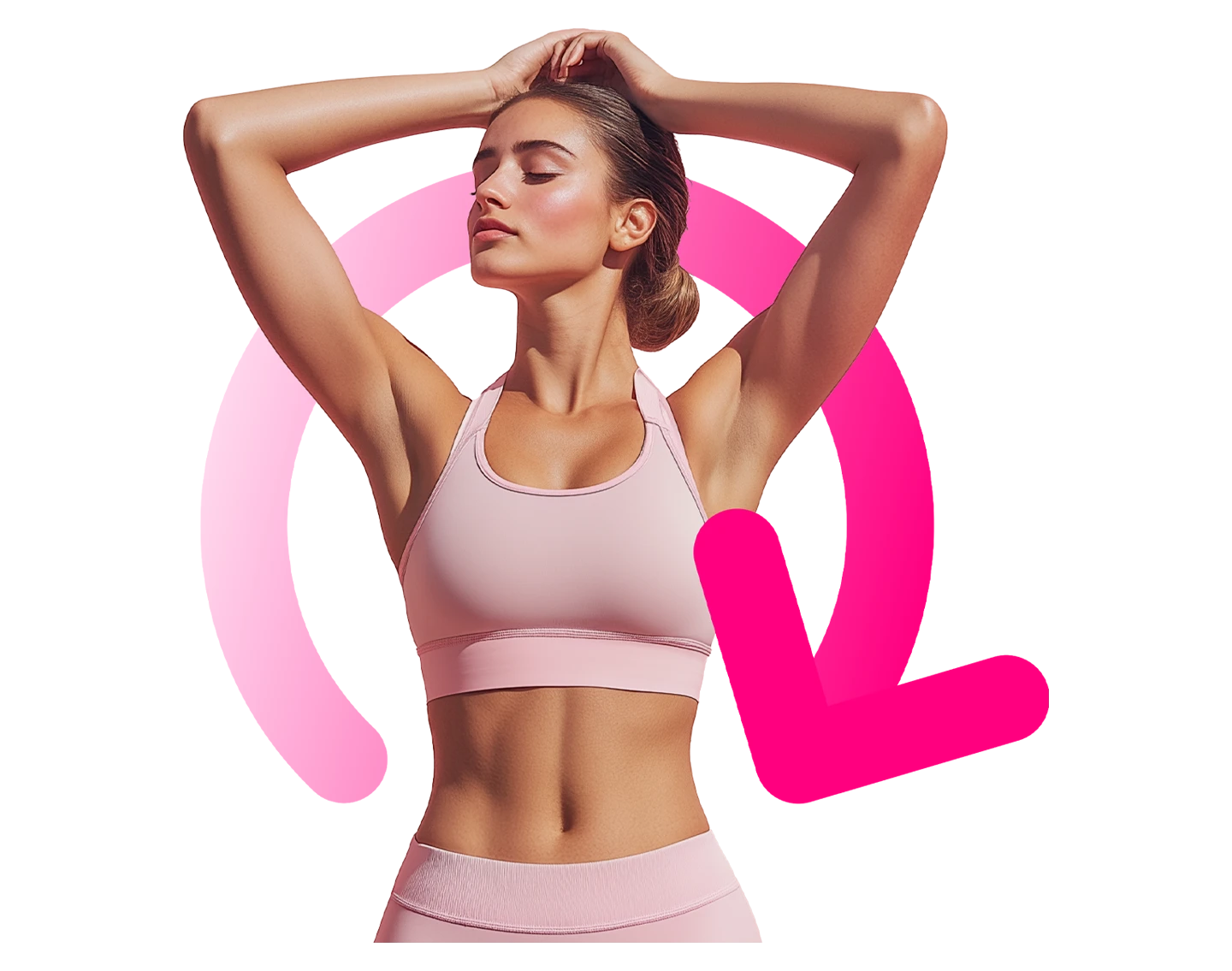 mujer haciendo ejercicios de kegel