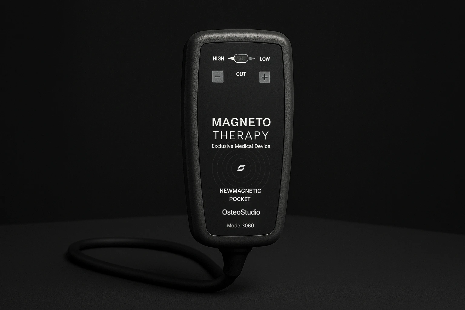 maquina de magnetoterapia sobre una mesa